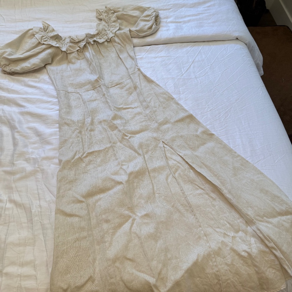 Reformation Linen Dress